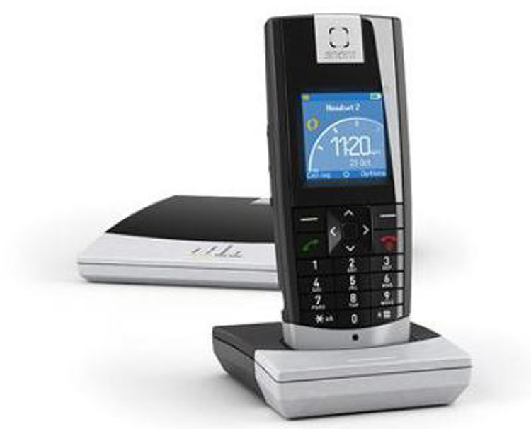 نمای جلو با پایه  Snom M3 Handset Dect Phone 