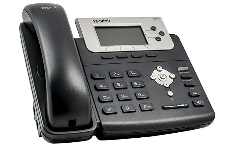 نمای بغل Yealink T22 IP Phone 