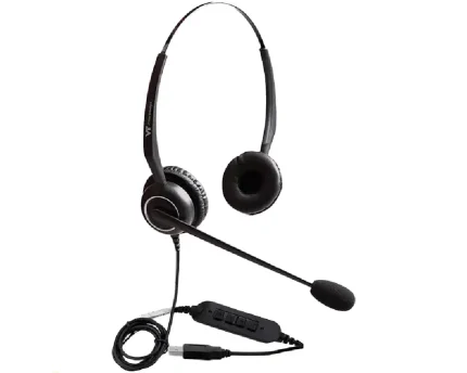 خرید VT Headset VT 5009 DUO lync USB وی تی
