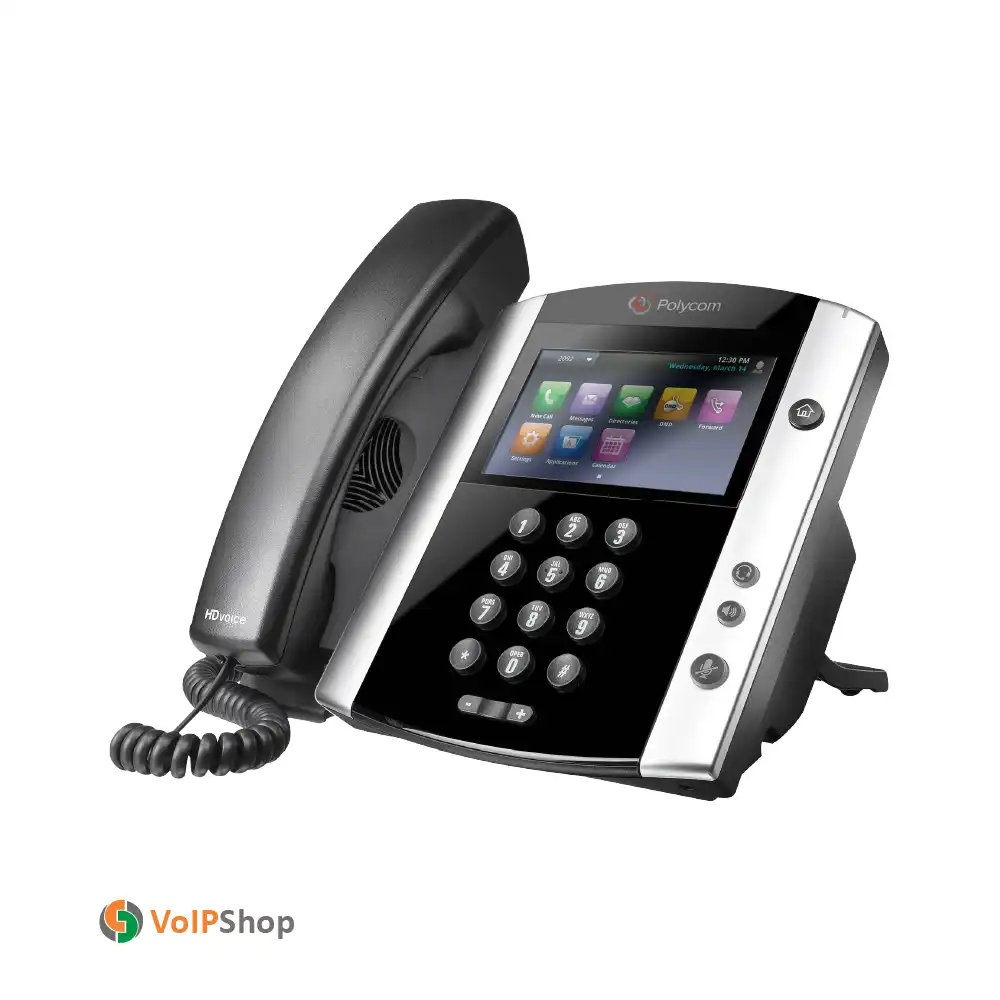Polycom VVX600 Telefono Desktop VoIP, Nero Polycom VVX600 Telefono Desktop VoIP, Nero