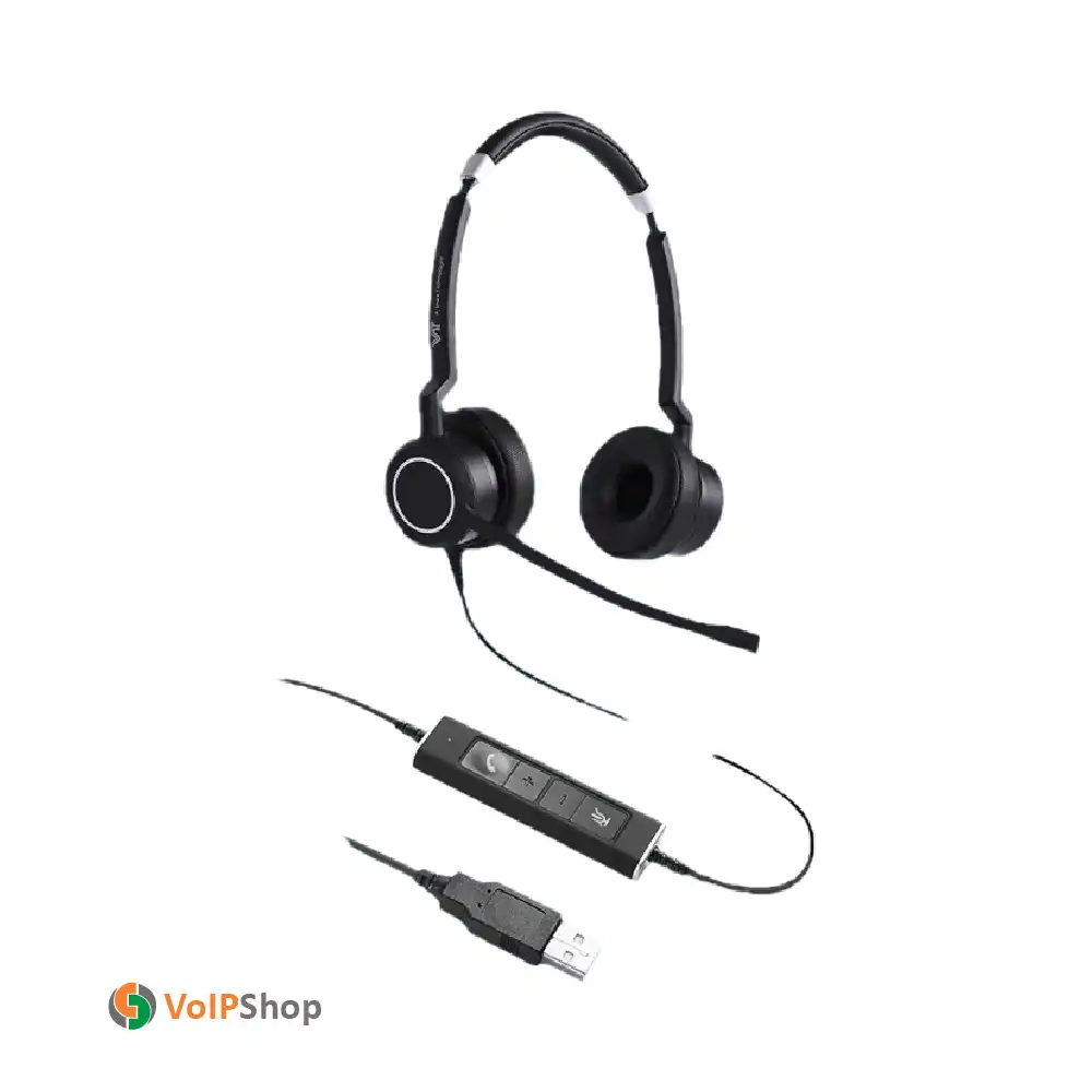 خرید وی تی VT Headset VTX120 ENCx2 Duo USB