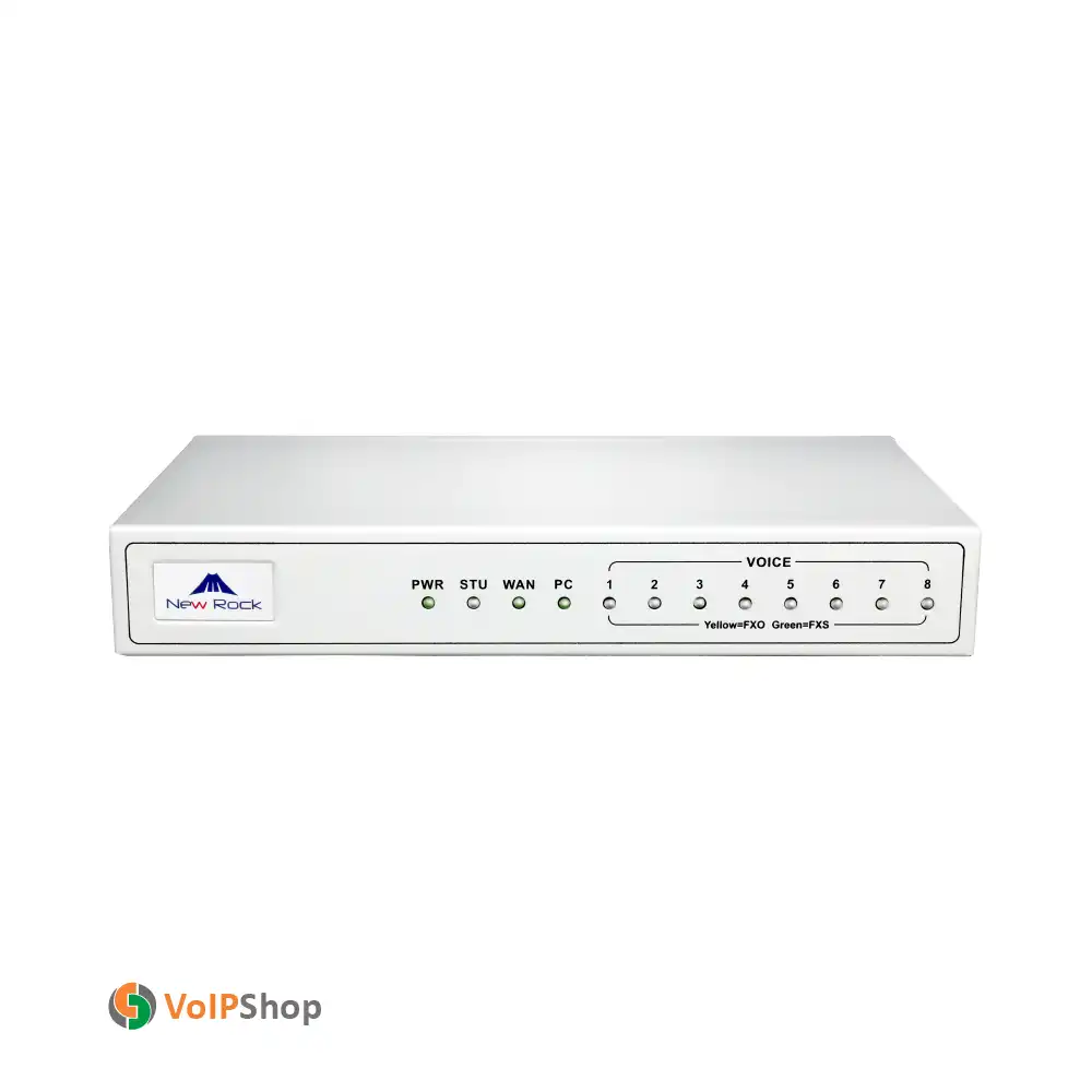 خرید Newrock MX8G-8FXO Gateway نیوراک