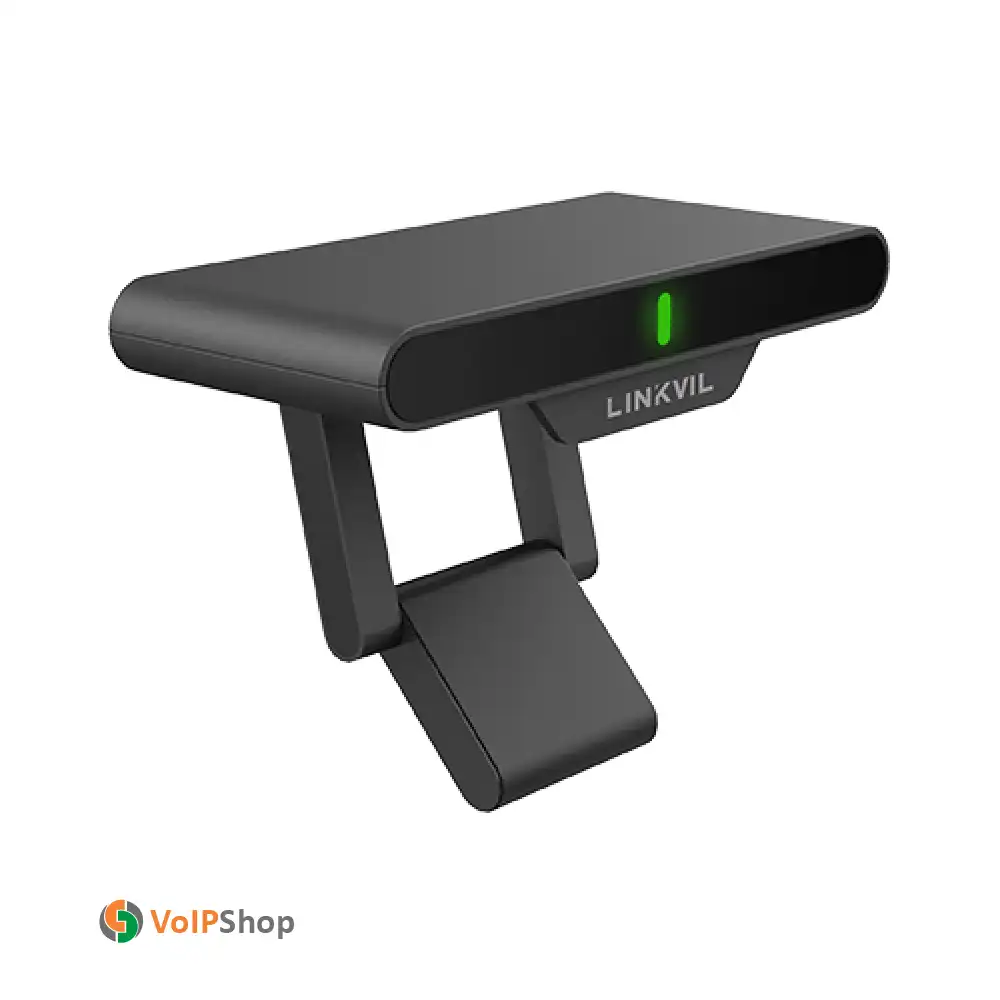 سیستم ویدئو کنفرانس بی سیم Fanvil CA400 روی نمایشگر ، دانگل فرستنده بی سیم RC10 فنویل مخصوص جلسات ، پکیج کامل Fanvil CA400 شامل دوربین و تجهیزات جانبی